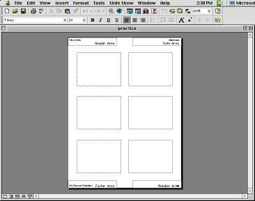 Handout Master showing 6 slides per page