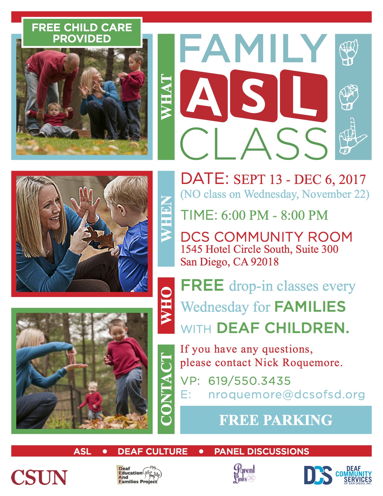 ASL Class for families