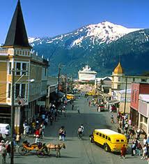 Skagway in sunshine