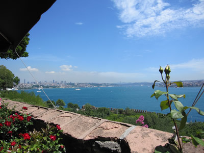 bosphorous view from palace