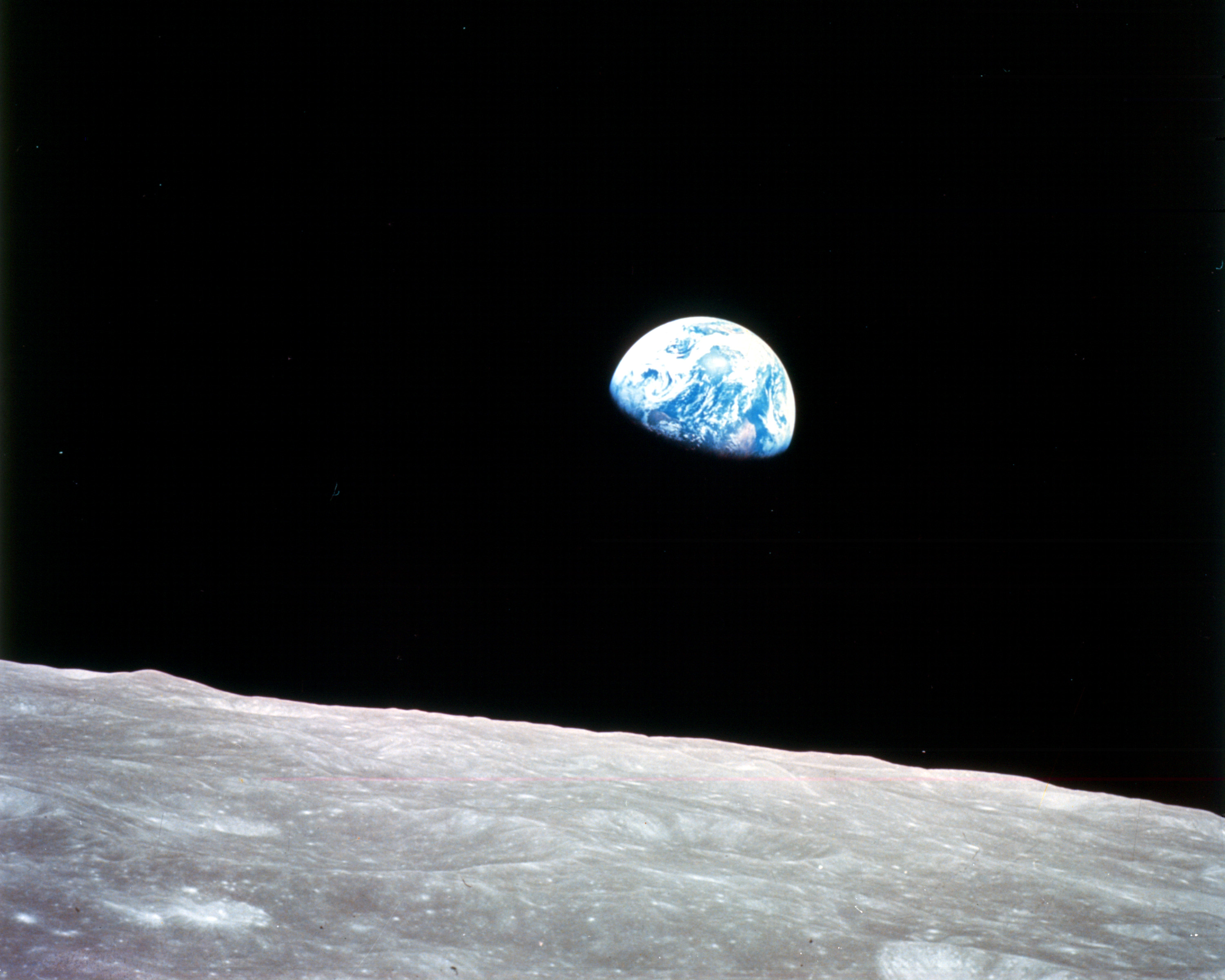 Earth rising: NASA
