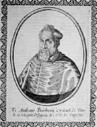 link to page concerning the Sede Vacante of 1667, Antonio Card. Barberini, Camerlengo