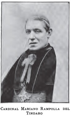 photo of Cardinal Rampolla, 1903