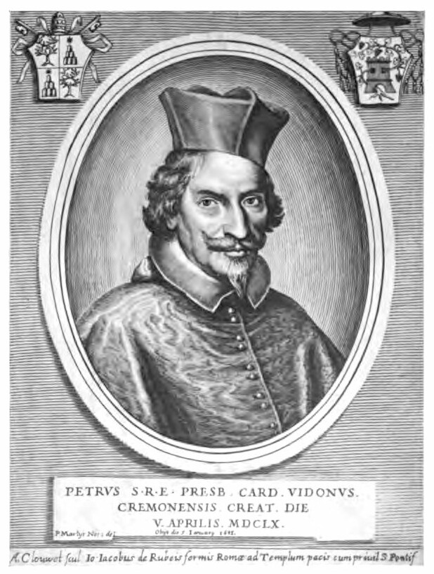 engraving of Cardinal Vidoni