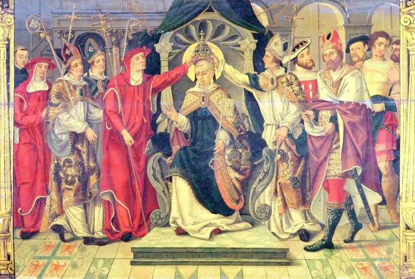 Coronation of Pope Celestine V (imaginary painting)