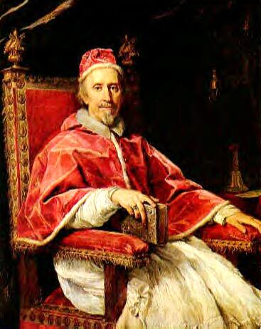 Clement IX, portrait by Maratta