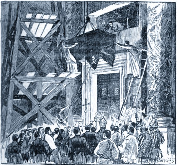 Entombment of Pius IX in St. Peter's