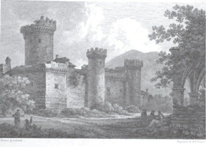 The castle of the Caetani at Fondi