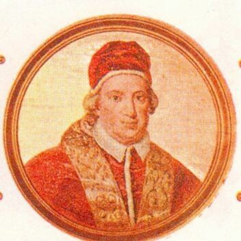 Pope Innocent XIII, mosaic portrait