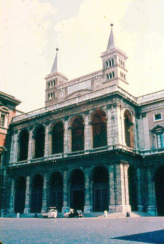 Lateran Basilica, loggia of benediction