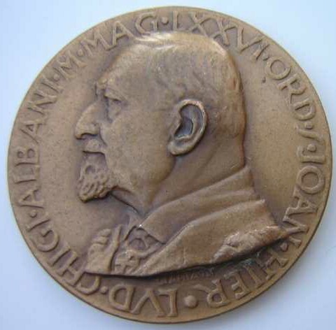Sede Vacante, 1939, medal