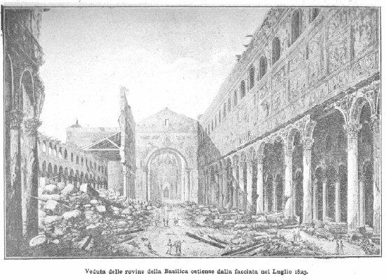 Ruins of S. Paolo, 1823