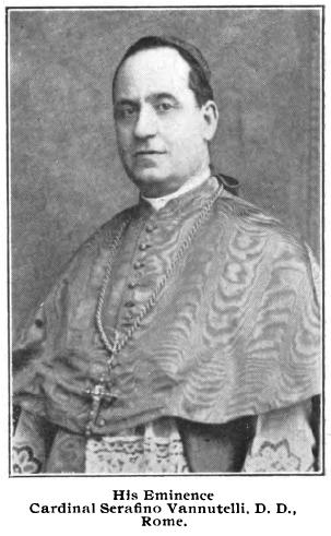 Cardinal Vannutelli, the Major Penitentiary