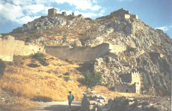 Acrocorinth, the acropolis of Corinth