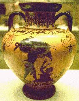 Herakles and the Erymanthian Boar