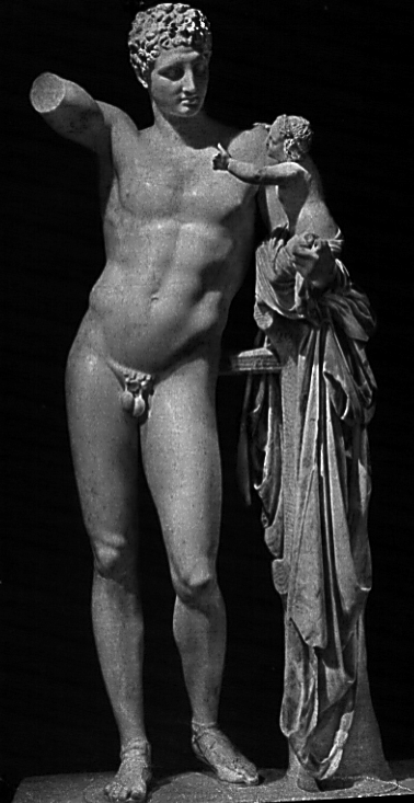 Hermes by Praxiteles