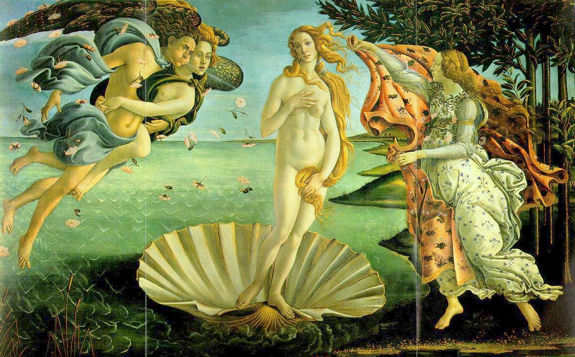 Aphrodite, by Botticelli