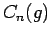 $ C_n(g)$
