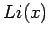 $Li(x)$