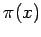 $\pi(x)$