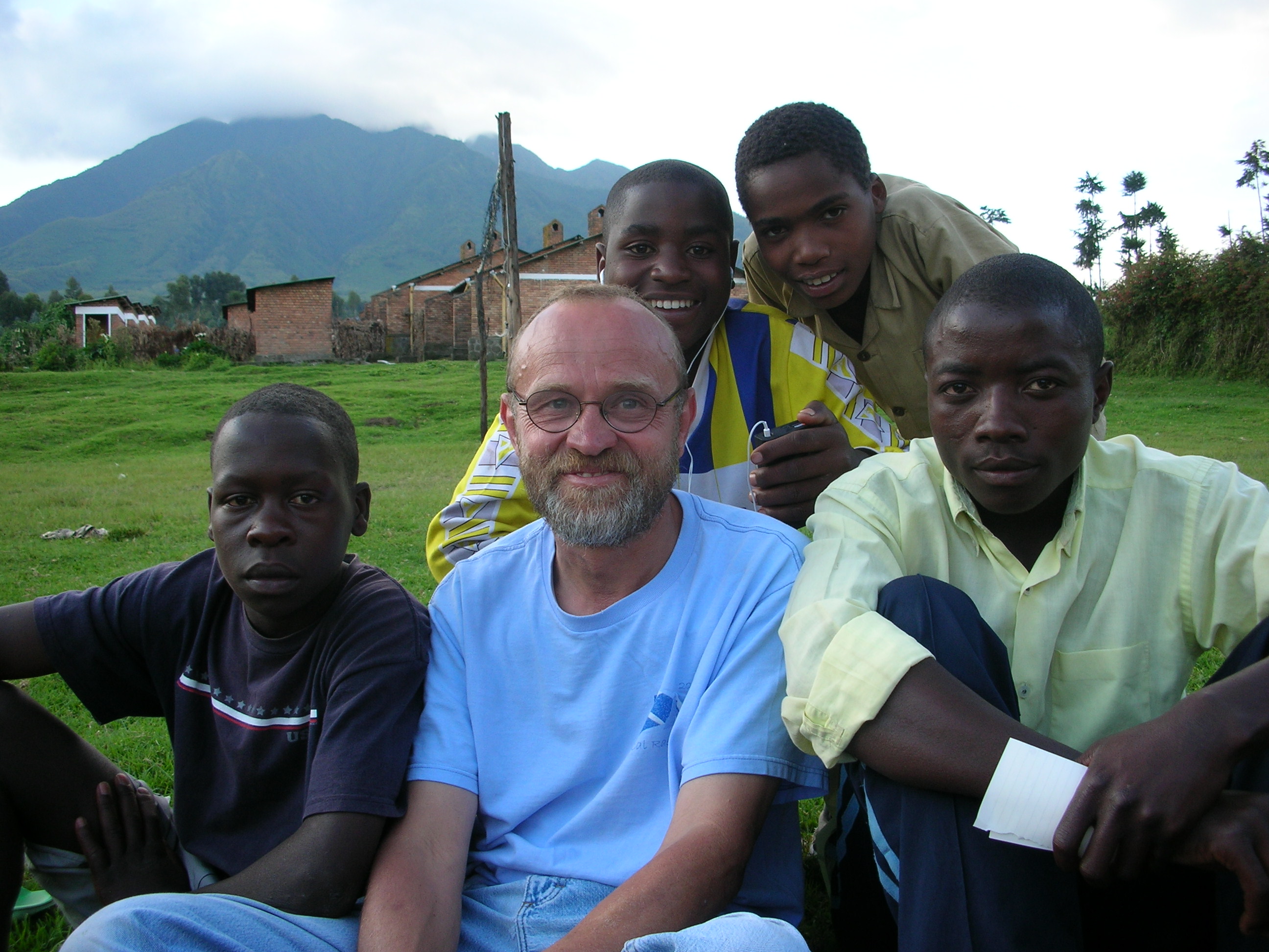 Werner in Rwanda