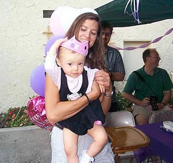 elise with aunt tina