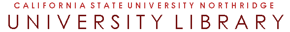 California State University Northridge University Library