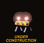 Under construction flashing sign