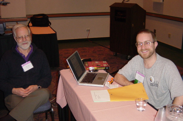 David & Paul Gries at their workshop