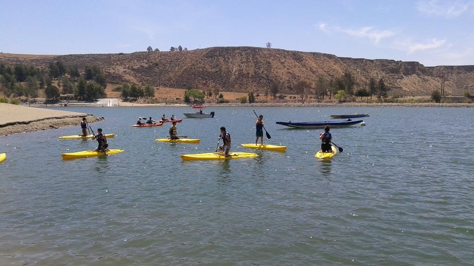 kayaking