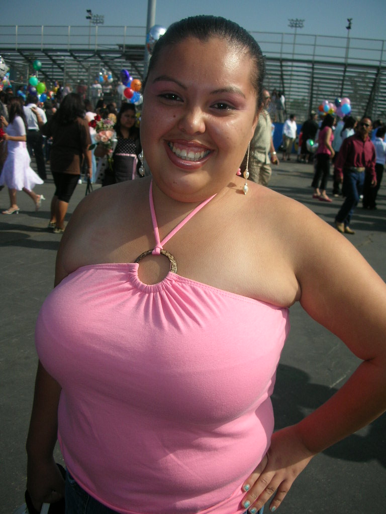 Maria at her sisters Diana's graduation, summer 2005.