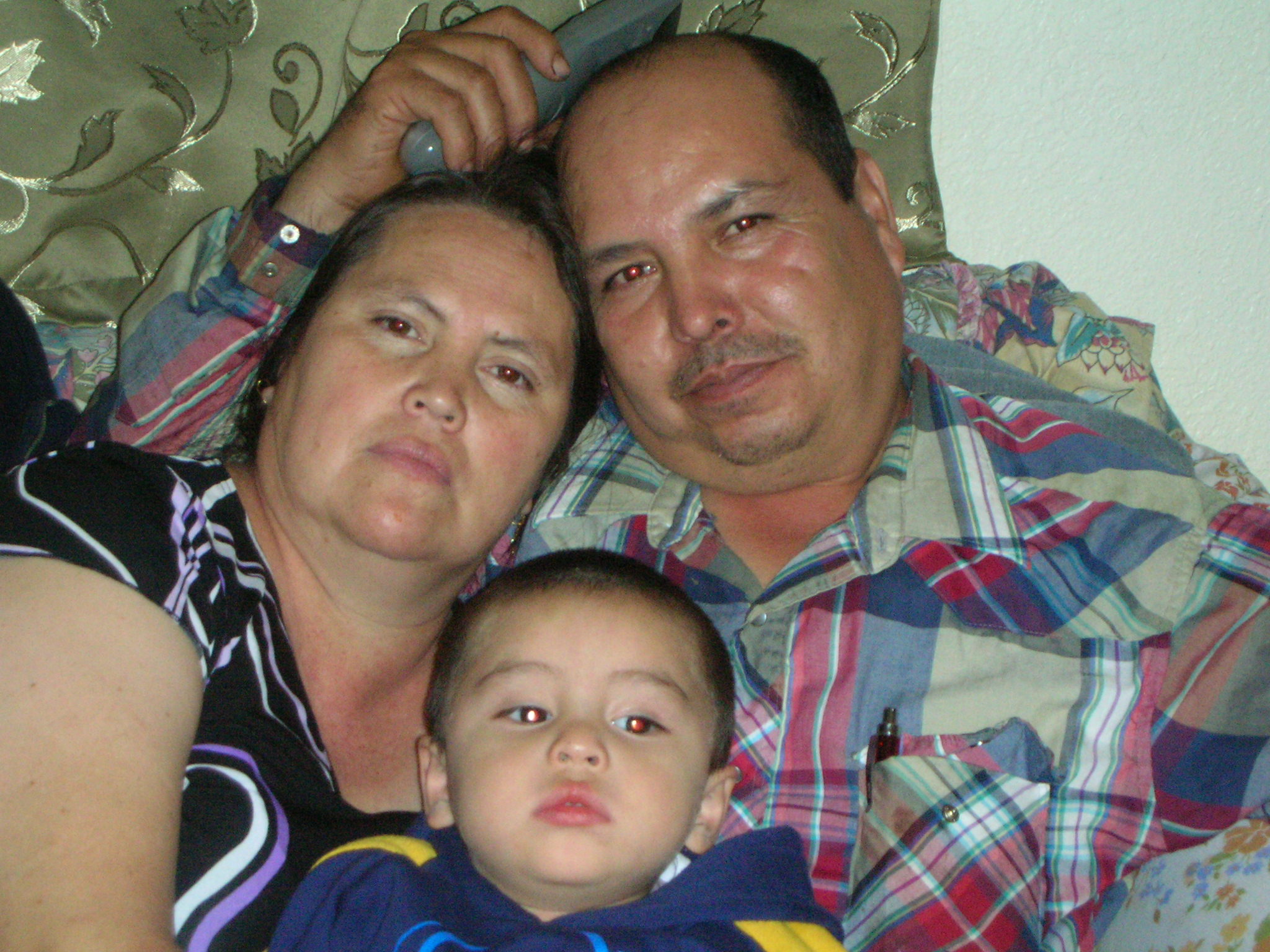 My mom (Angelita), Dad (Cornelio) and my baby brother (Ivan).