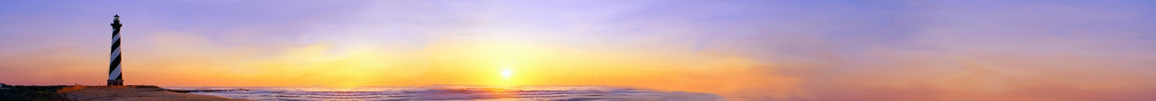 cape hatteras lighthouse at sunset