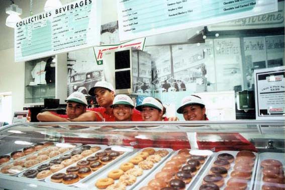 Krispy Kreme shop employees