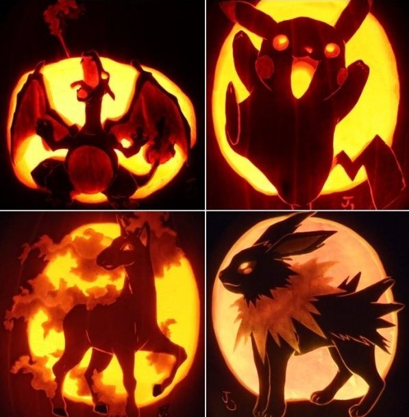 jack o lanterns of pokemon