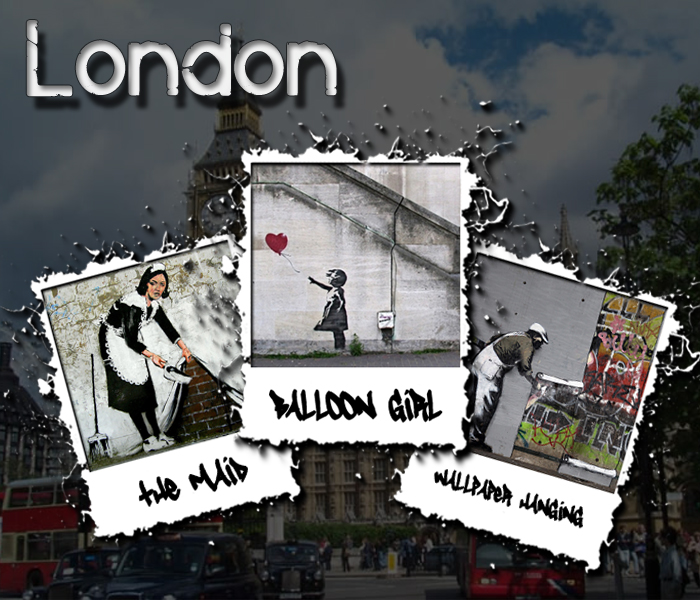 image of Banksy in Bristol