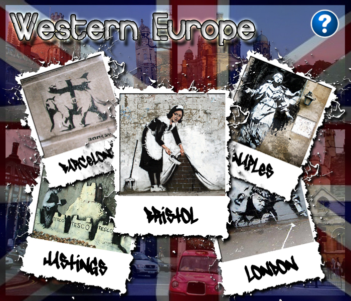 image of Banksy in Western Europe