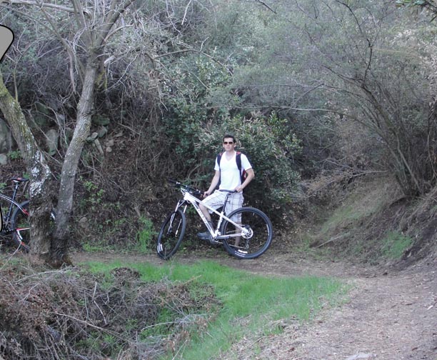 Jose on the woods part of the mountain