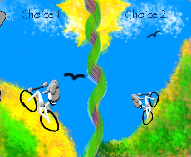 choice3 cliff steap uphill