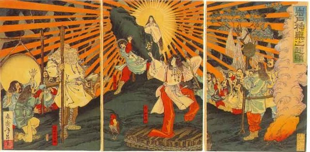 Depiction of Japanese Creation Myth