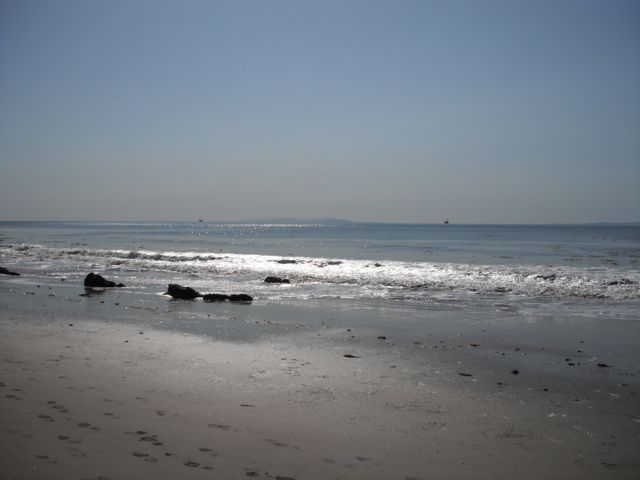 Gaviota Oil platforms