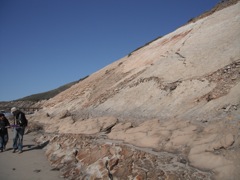 Gaviota dip-slope
