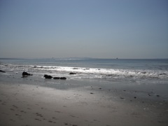 Gaviota Oil platforms