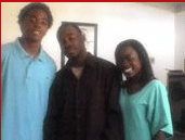 From left to right. My cousin, me, and my sister after writing our business plan for Imbee.