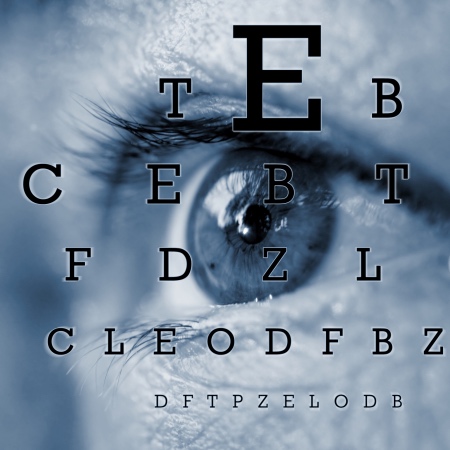 Eye and eyechart