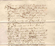 Early Modern English Writing