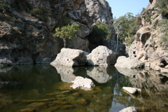 Rock Pool on Malibu Creek