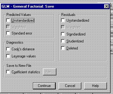 SAVE button options
