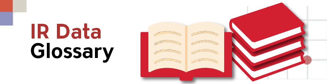 Take me to the IR Data Glossary