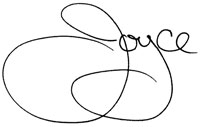 Signature of Dean Joyce Feucht-Haviar